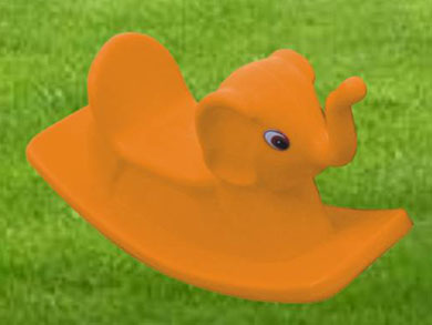 兒童玩具幼兒園塑料搖馬小馬唐老鴨兔子小象RC1055