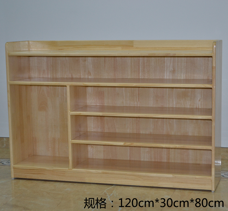 原木玩具柜系列E