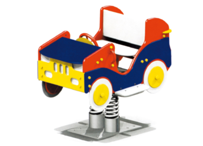 彈簧雙面PE板汽車(chē)魷魚(yú)海豚飛機(jī)輪船搖搖樂(lè)RC18618