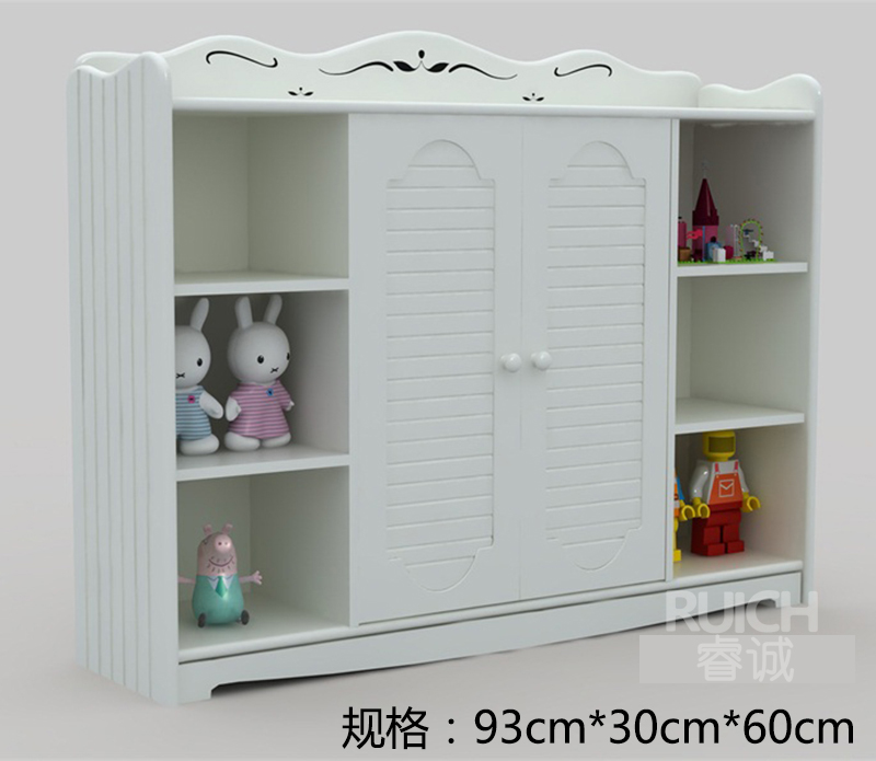 白色貴族兒童組合柜