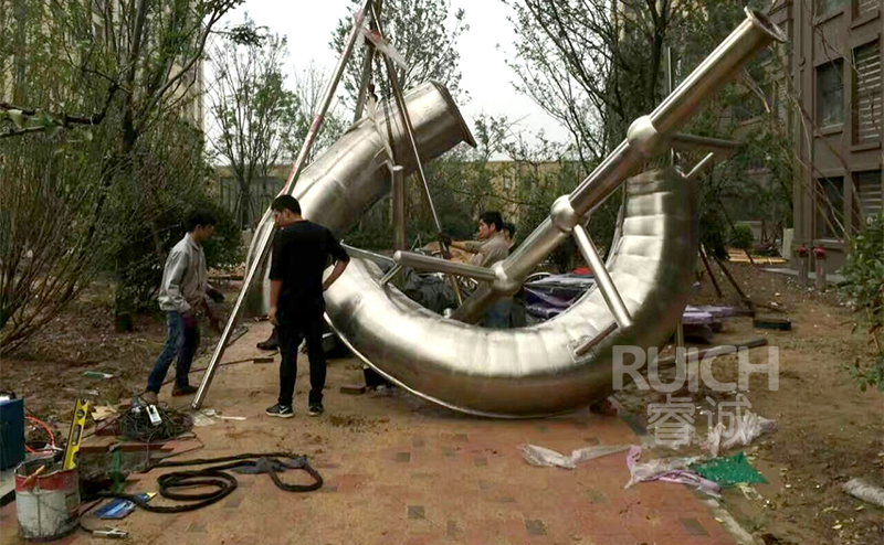 戶外游樂不銹鋼滑梯
